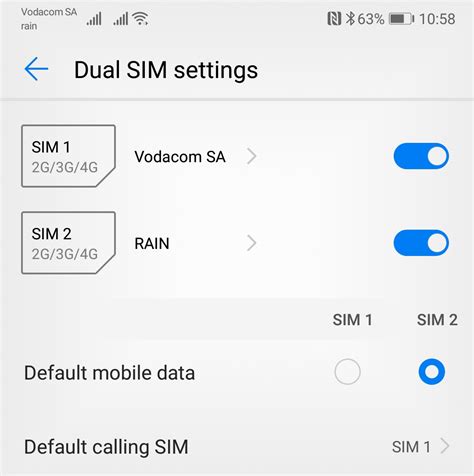 smart dual sim setting not working 